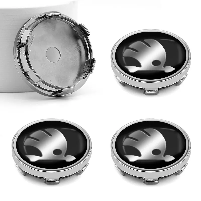 

Metal Car Wheel Hub Caps Center Auto Rim Cover Badge Logo Emblem for Skoda Octavia RAPID Superb Fabia Kodiaq Kamiq Karoq Goods