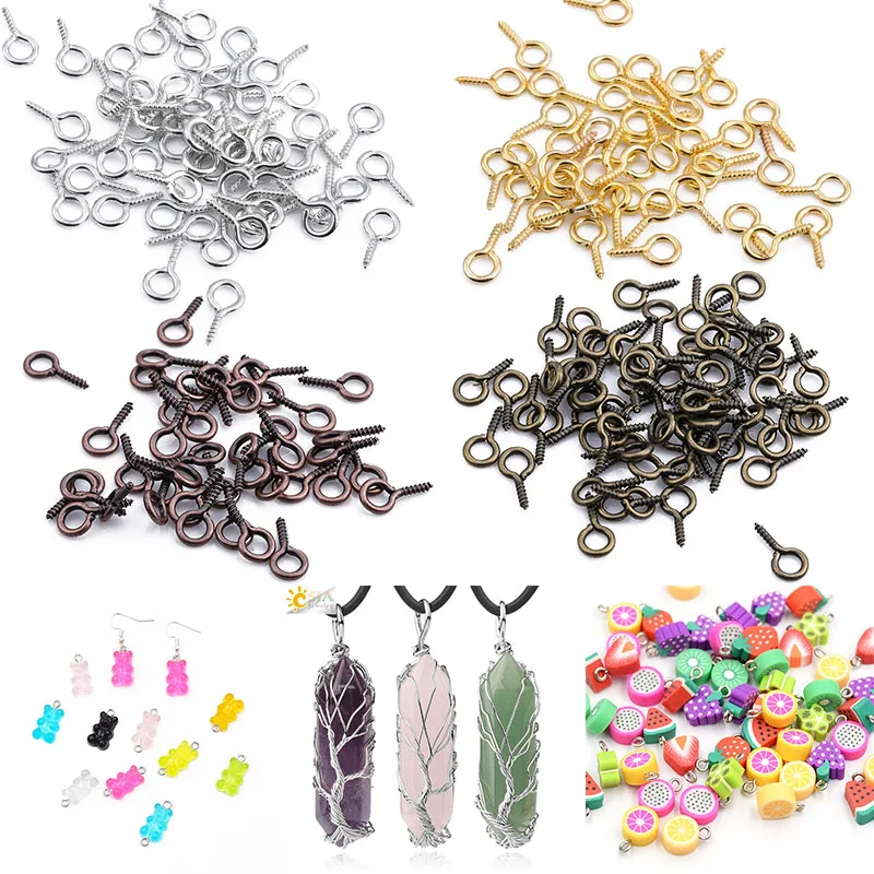 

Детали для изготовления ювелирных изделий, винты для бижутерии