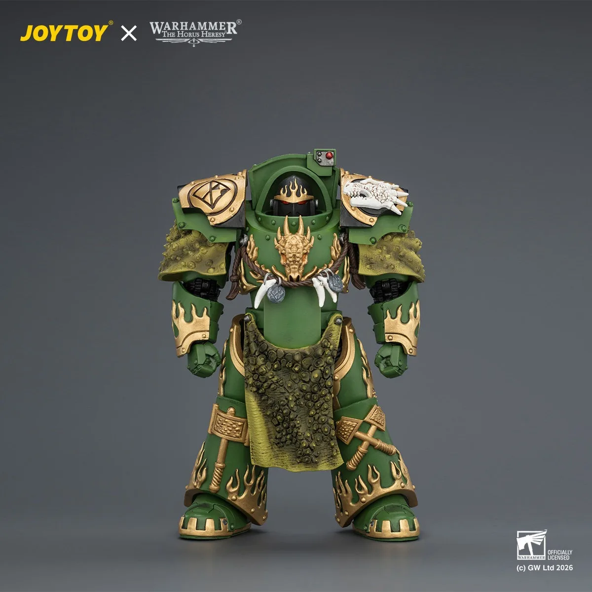 Фото 【Аксессуары】Фигурки JOYTOY Warhammer 1/18: Саламандры, Файрдрейк, Терминатор 1 с щитом 