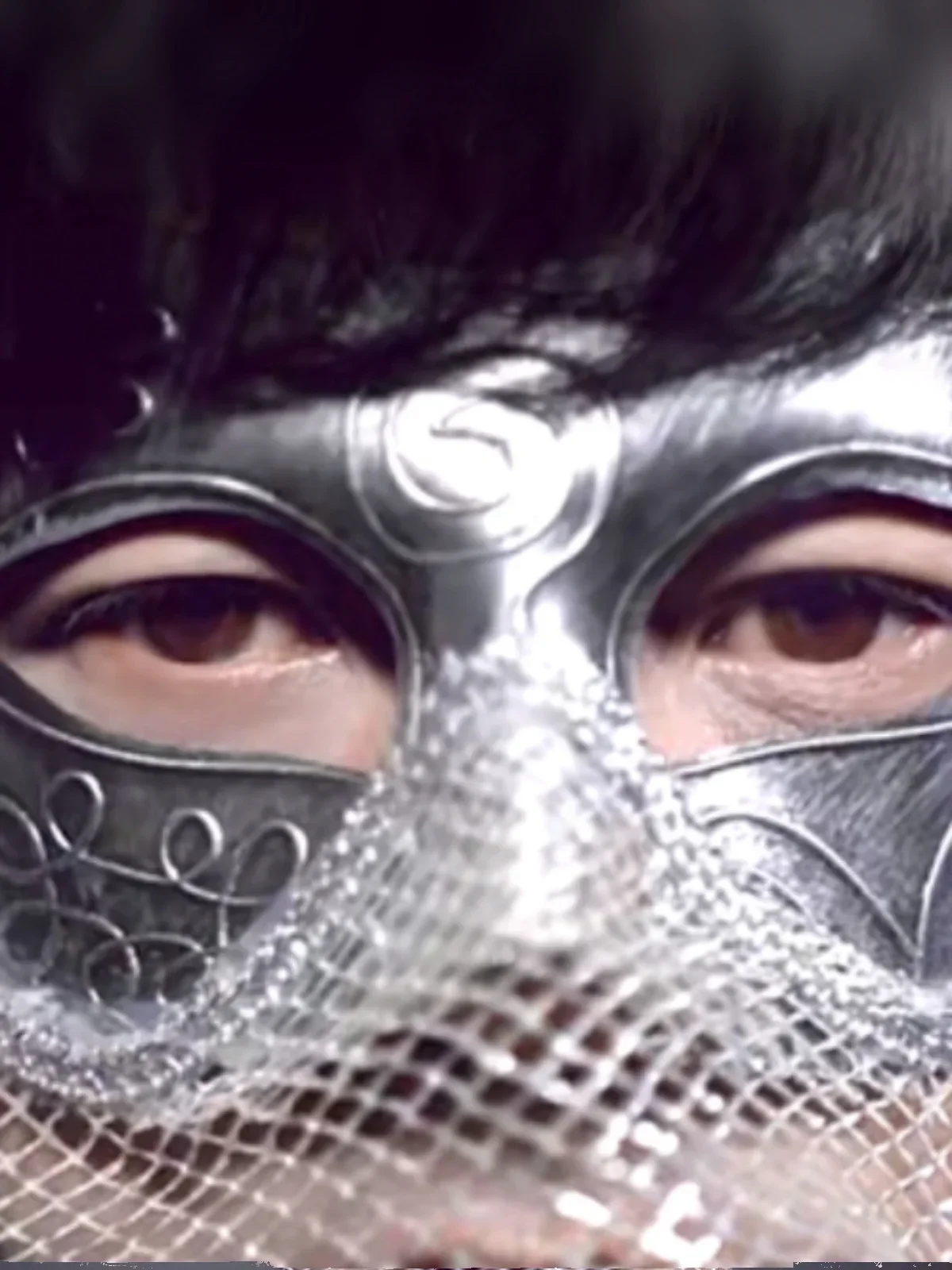 Маска Женская Ретро Мужская маска с шариком ранро Хэллоуин панк пара