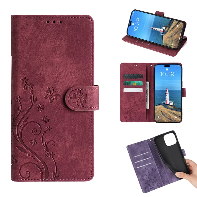 Магнитный чехол-кошелек для Samsung Galaxy M80S M62 M55 M54 M53 M52 M40 M35 M34 M33 M32 M31 M30 Кожаный чехол с