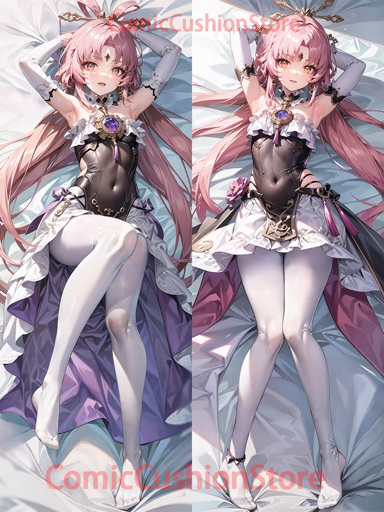 

Dakimakura anime дакимакура Подушка Dakimakura Аниме Fu Xuan Honkai Star Rail с двусторонним принтом в натуральную величину, наволочка для взрослых
