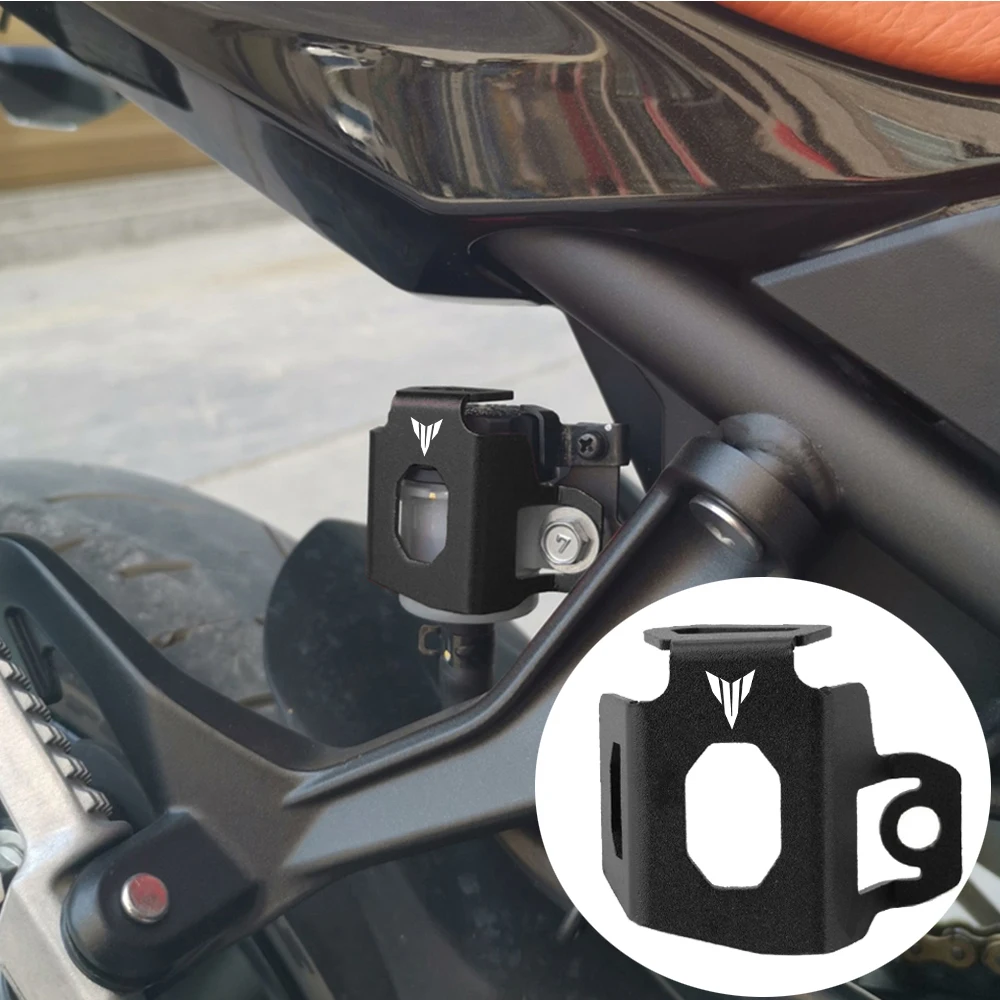 

Для Yamaha MT07 MT09 MT03 MT10 MT 07 09 10 FZ07 FZ09 трассировщик заднего тормозной жидкости Мотоцикла защитная Крышка Резервуара