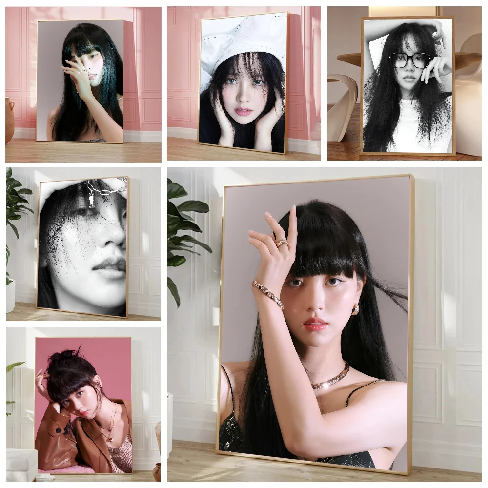 Наклейки в виде постера Ким So Hyun Корейском стиле украшение для гостиной спальни