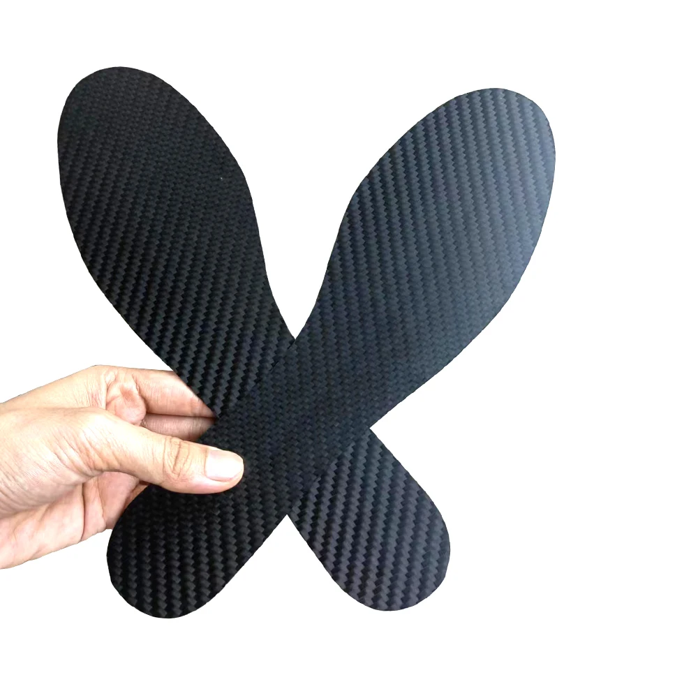 New Men Carbon Fiber Insole Women Basketball Football Hiking Sports Insole Male Shoe-pad Female Orthotic Shoe Sneaker Insoles 52