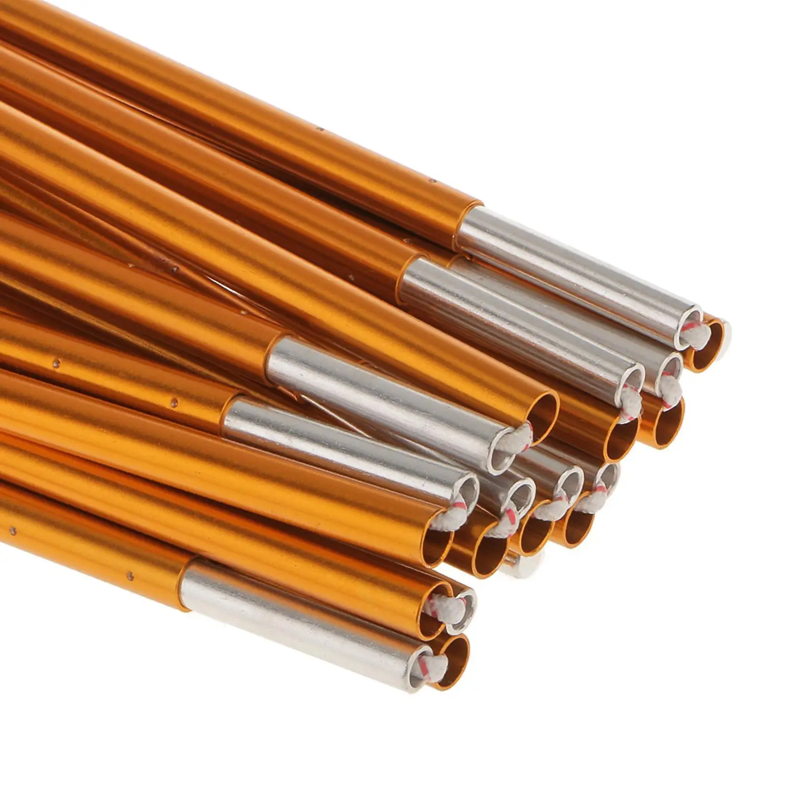 

Backpacking Awning Tent Poles Bar Travel Camping Gold 8 5mm 385 cm