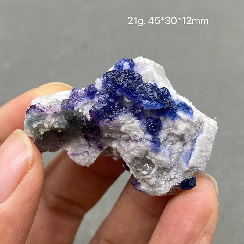 

100% натуральный люорит из внутренней монгольской синей флюориты, минеральный образец, кластеры и кристаллы, лечебный кристалл