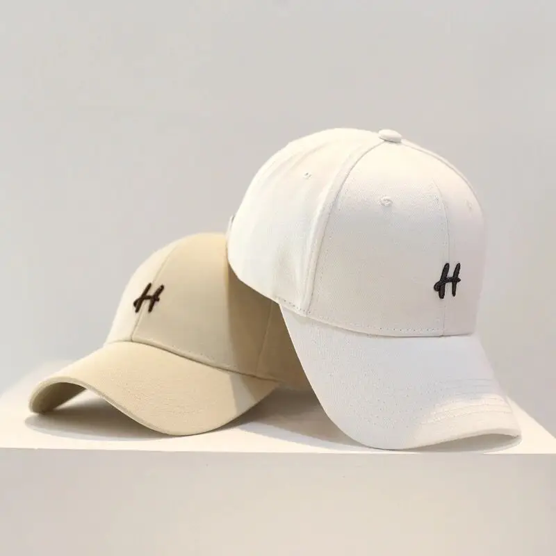 Baseball Cap New Spring Solid Sunhat Letter Men Women Unisex-Teens Cotton Snapback Caps Vintage Hip Hop Fishing Hats Summer Hat