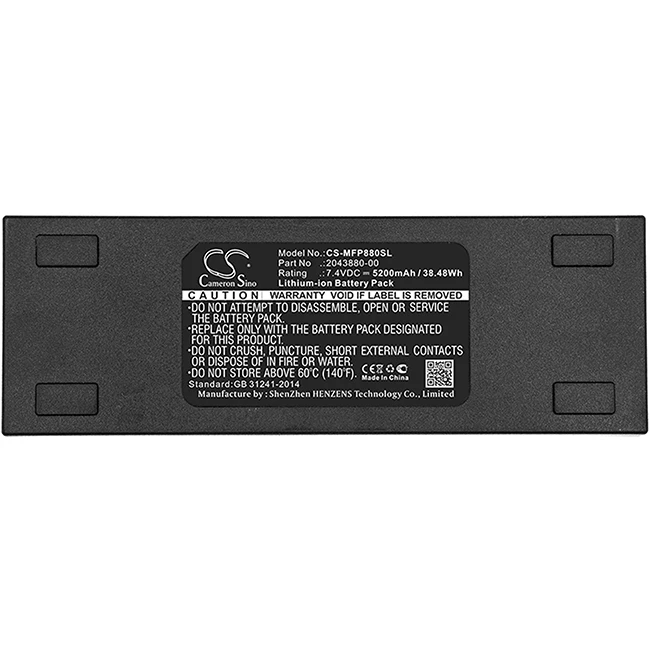 

Cameron Sino 5200mAh Battery For Mackie FreePlay Personal PA 2043880-00