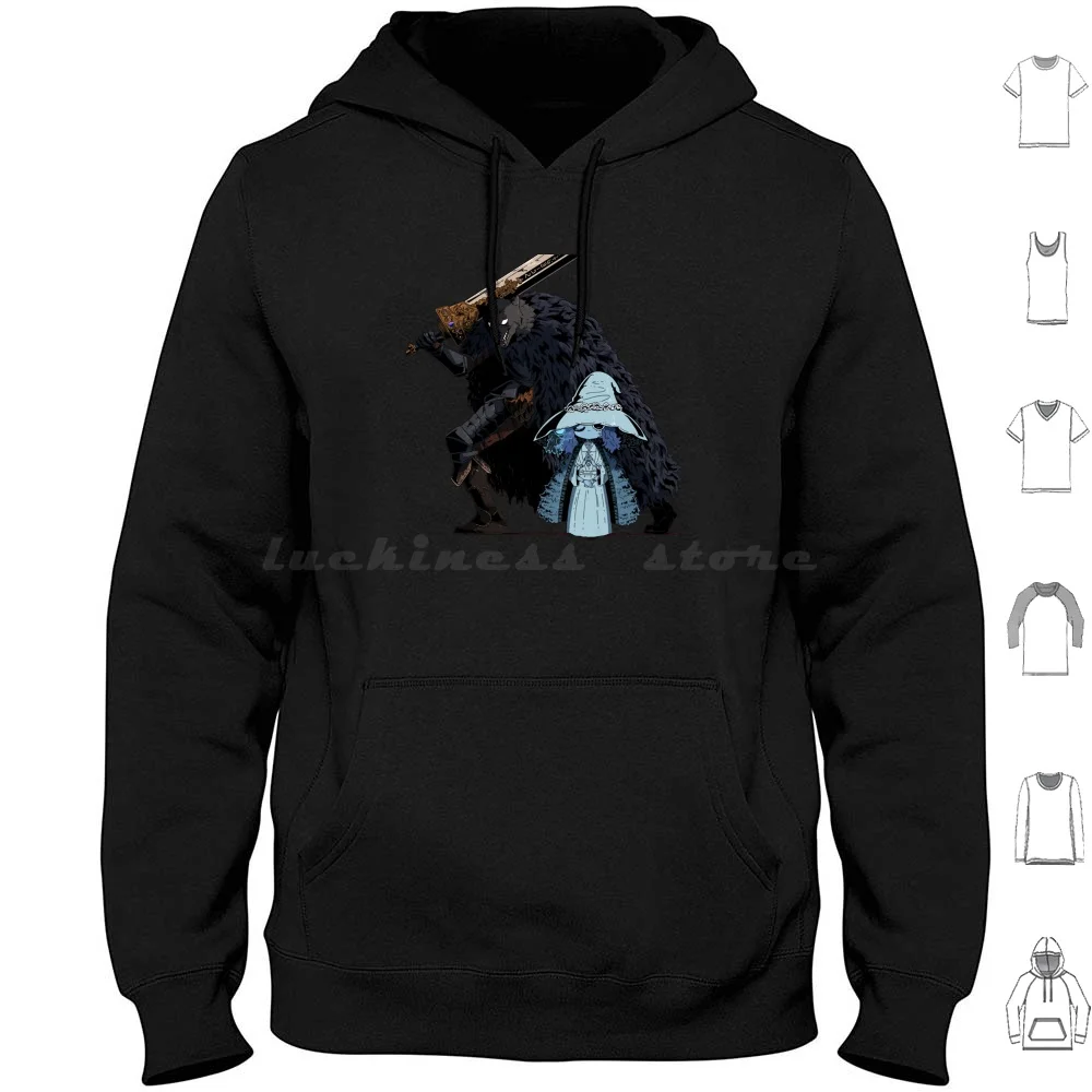 

Blaidd The Half Wolf And Cute Ranni кофты ведьмы длинный рукав Blaidd The Half Wolf And Cute Ranni The Witch Elden
