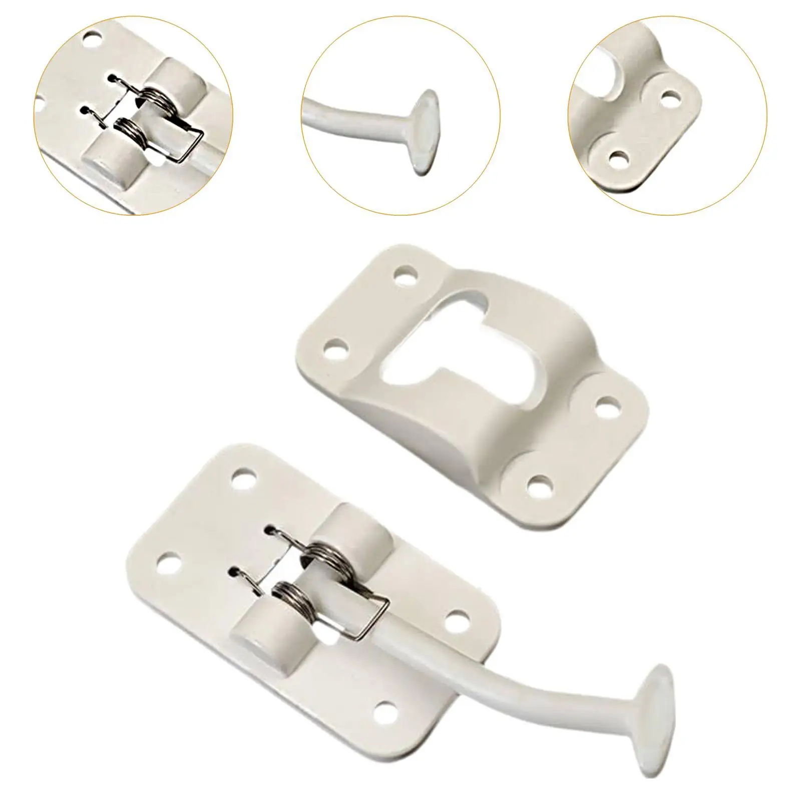 Универсальная защелка для двери RV внешний дверной держатель тележки