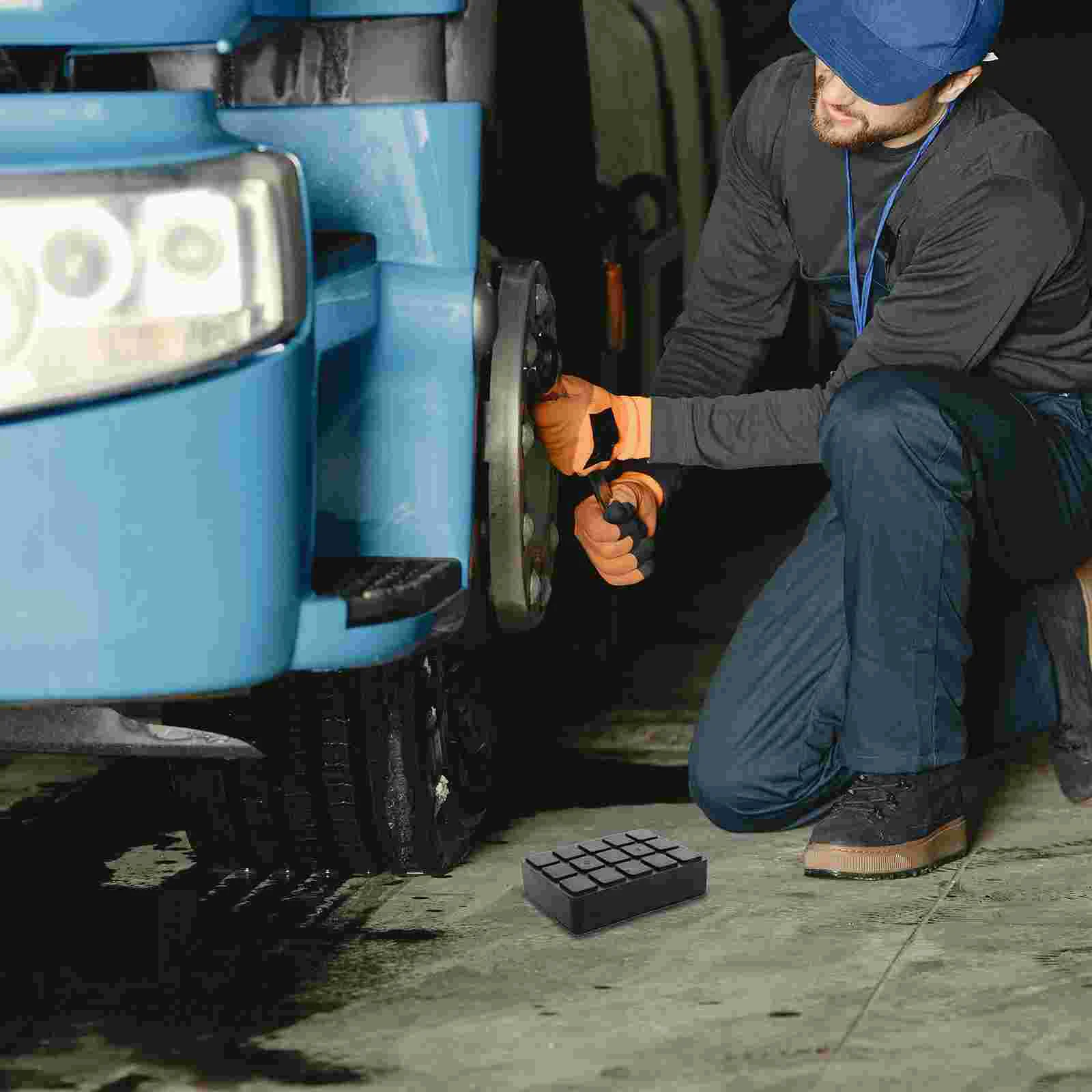 Автомобильный домкрат подставка резиновая накладка напольный для подъема