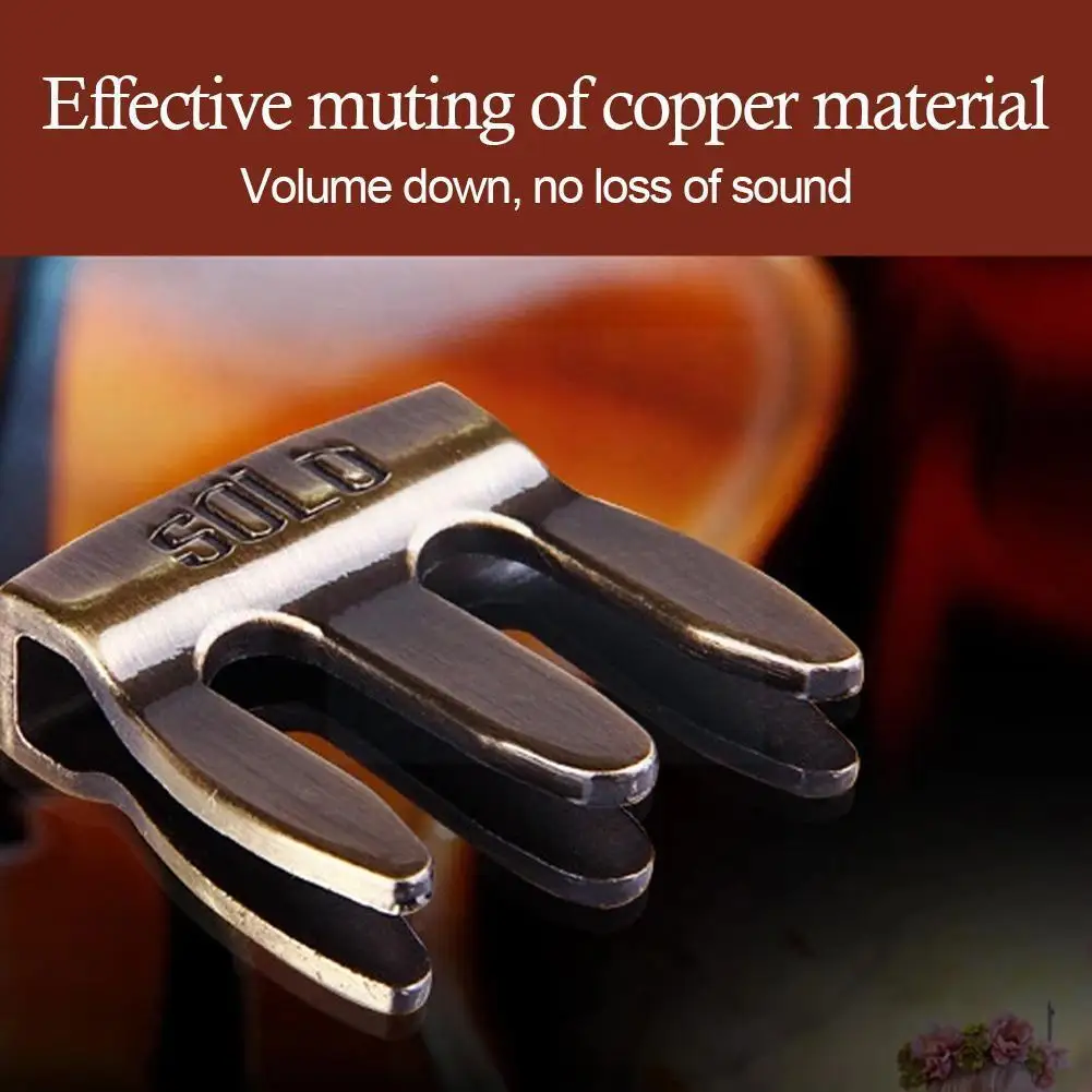 

Violin Mute Practice To Reduce Volume Mute Buckle Metal Parts SD-210 Violin High Accessories Muffler & Quality X8U7