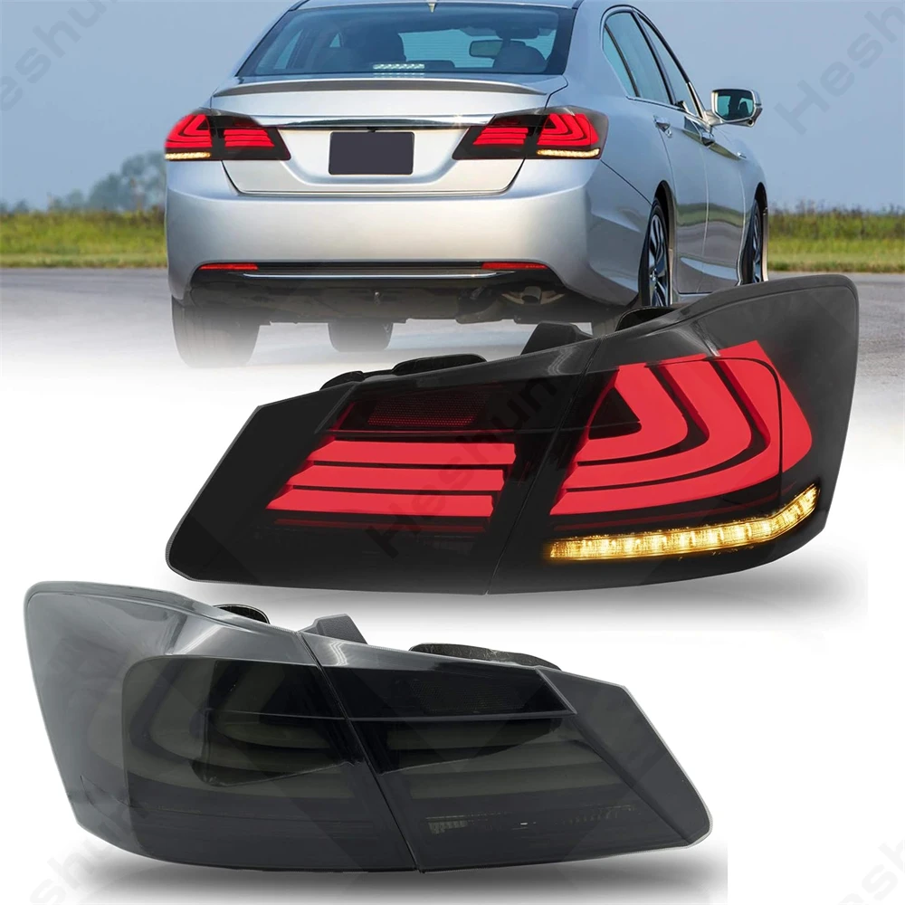 Задние фонари для Honda Accord 9-го поколения седан 2013 2014 2015 задние в сборе сигнал