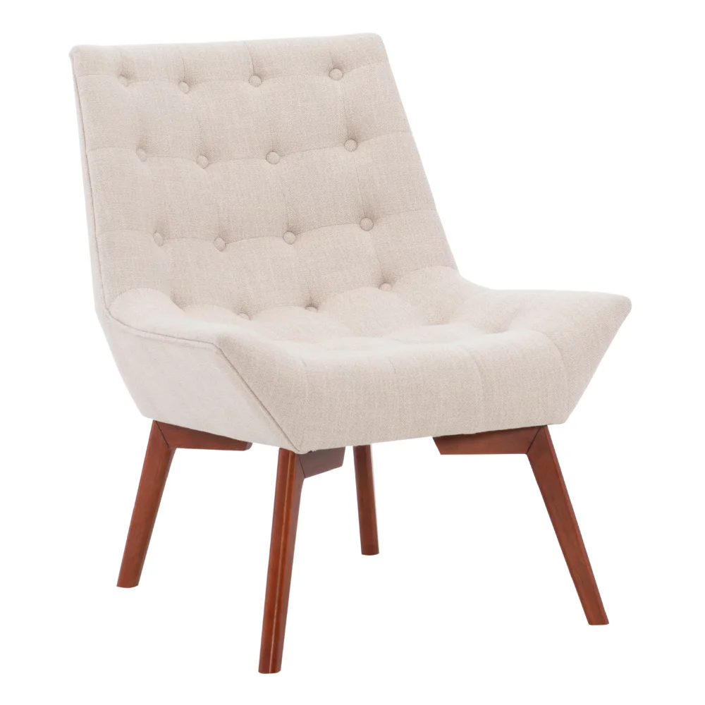 

Linon Cassia Lounge Chair, Woven Beige