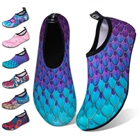 water shoes for womens mens barefoot quick dry aqua socks for beach swim surf yoga exercise new translucent color soles