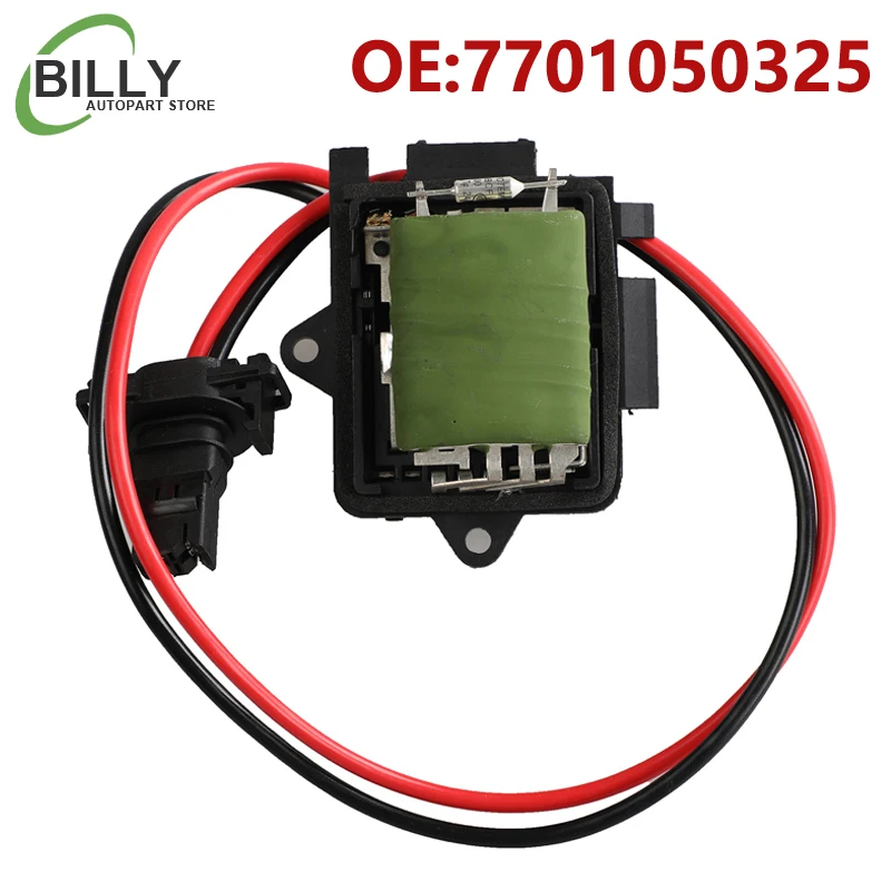 

ЯОПЭИ 7701050325 77010-50325 Резистор двигателя вентилятора отопителя HVAC для Renault Trafic Opel Vivaro 4409452 91158691 7701046941