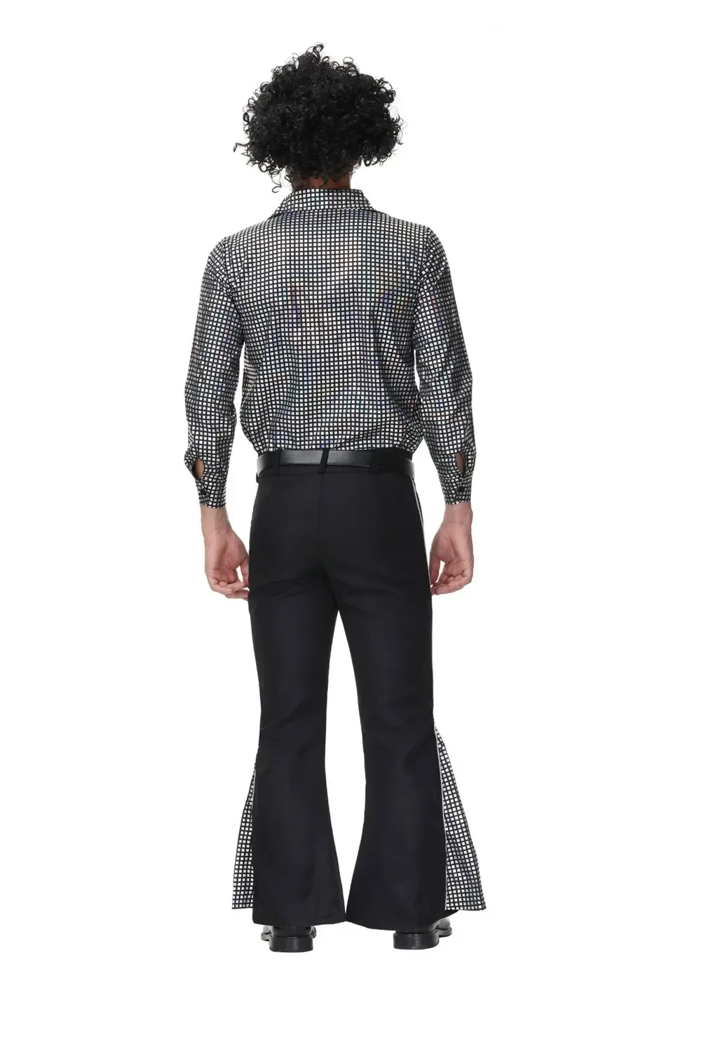 Ретро 70-х годов Хиппи Косплей Костюм Хэллоуин Для Мужчин Необычные Маскировки