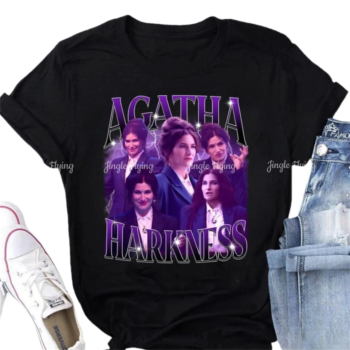 Винтажная футболка Agatha Harkness подарок ведьмы рубашка дань уважения Wandavision