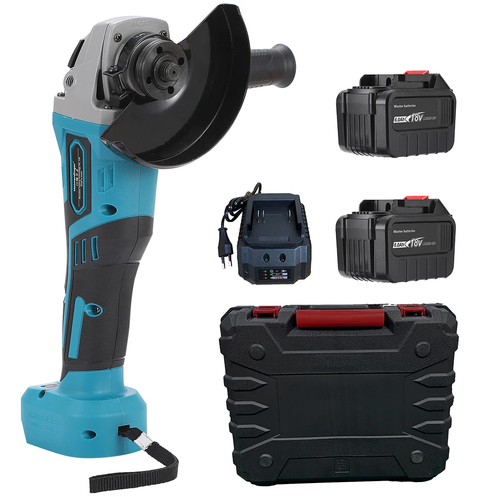 Бесщеточная угловая шлифовальная машина Makita 18В