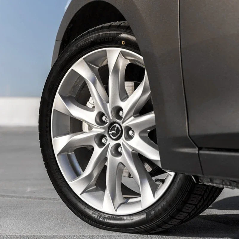 Для Mazda 4 шт. 56 мм Автомобильная эмблема Крышка ступицы колеса Крышки обода Авто