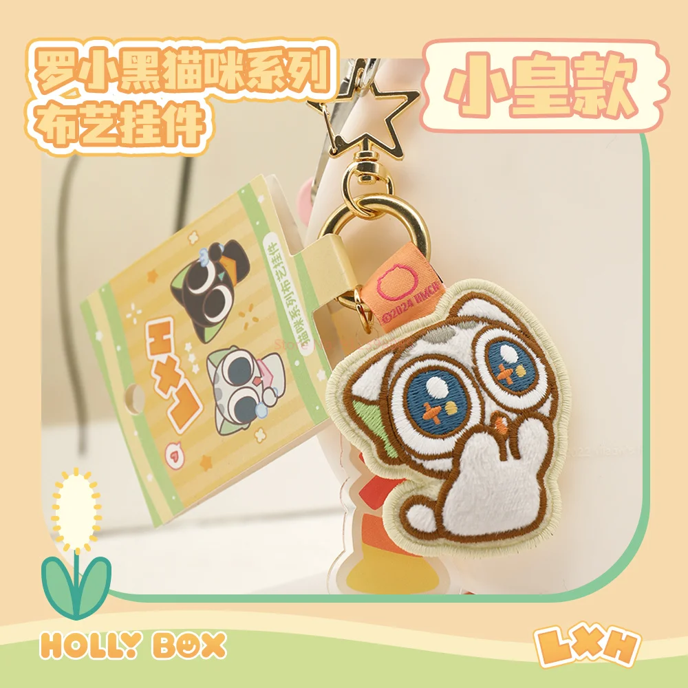 Luo Xiaohei Zhanji персонаж тканевый кулон анимационный брелок с вышивкой сумка