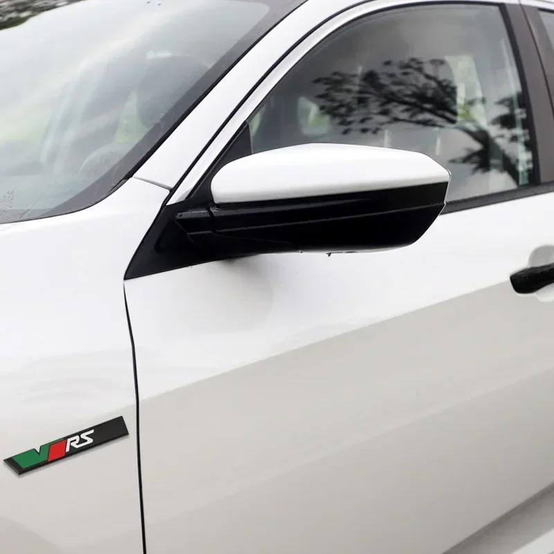 Металлический логотип VRS значок передней решетки автомобиля эмблема багажника