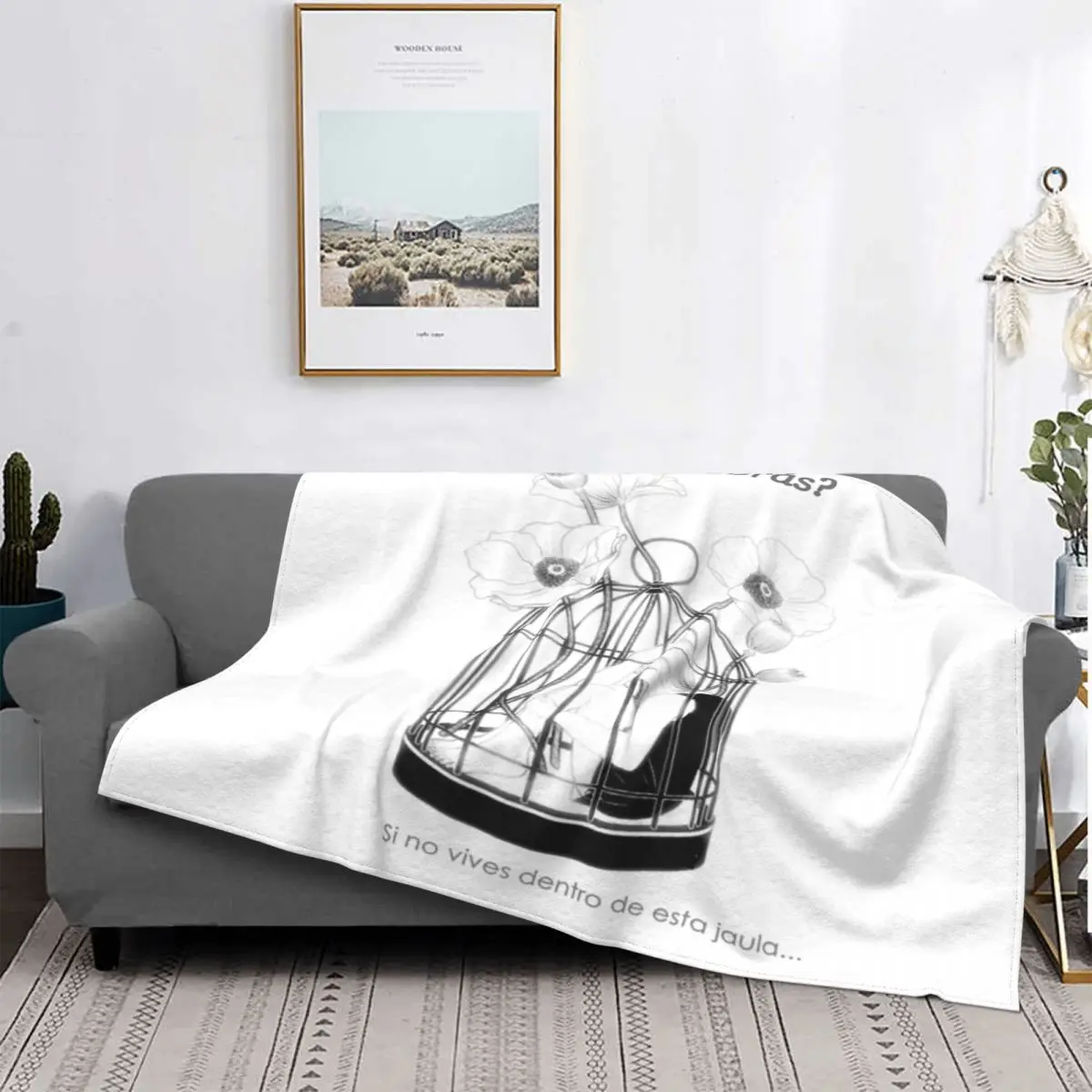 

PAUSE IZAL Blanket Bedspread Bed Plaid Plaid Plaid Sofa Blanket Hoodie Blankets For Beds