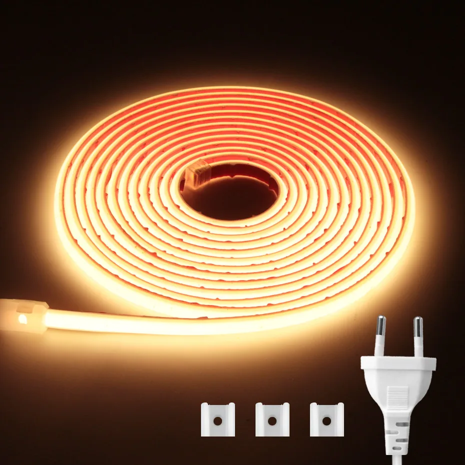 

Гибкая светодиодная лента, 220 В, 288 светодиодов/м