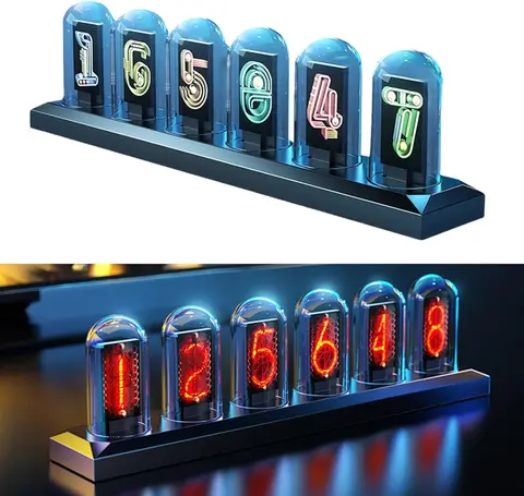 RGB Nixie Tube Настольные часы