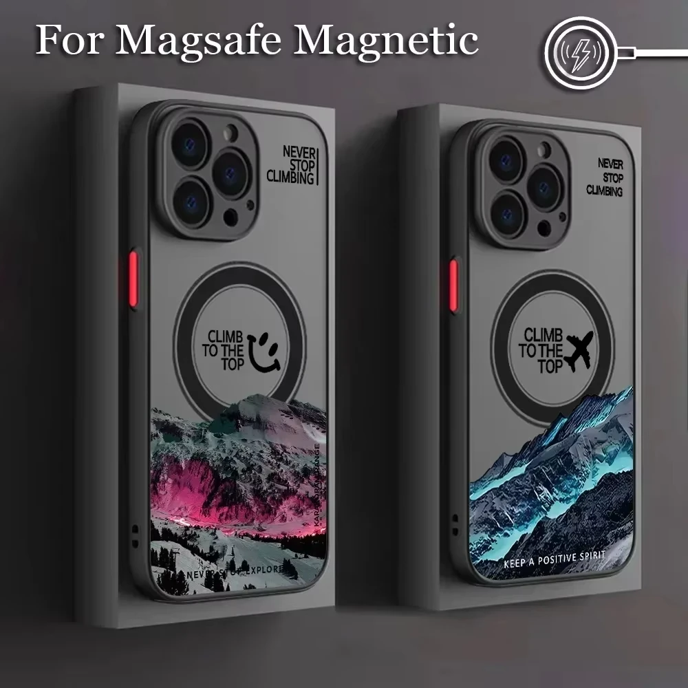 Чехол для телефона Mountain Peak Aircraft Samsung Galaxy S25 S24 S23 S22 FE Plus Ultra с беспроводной зарядкой