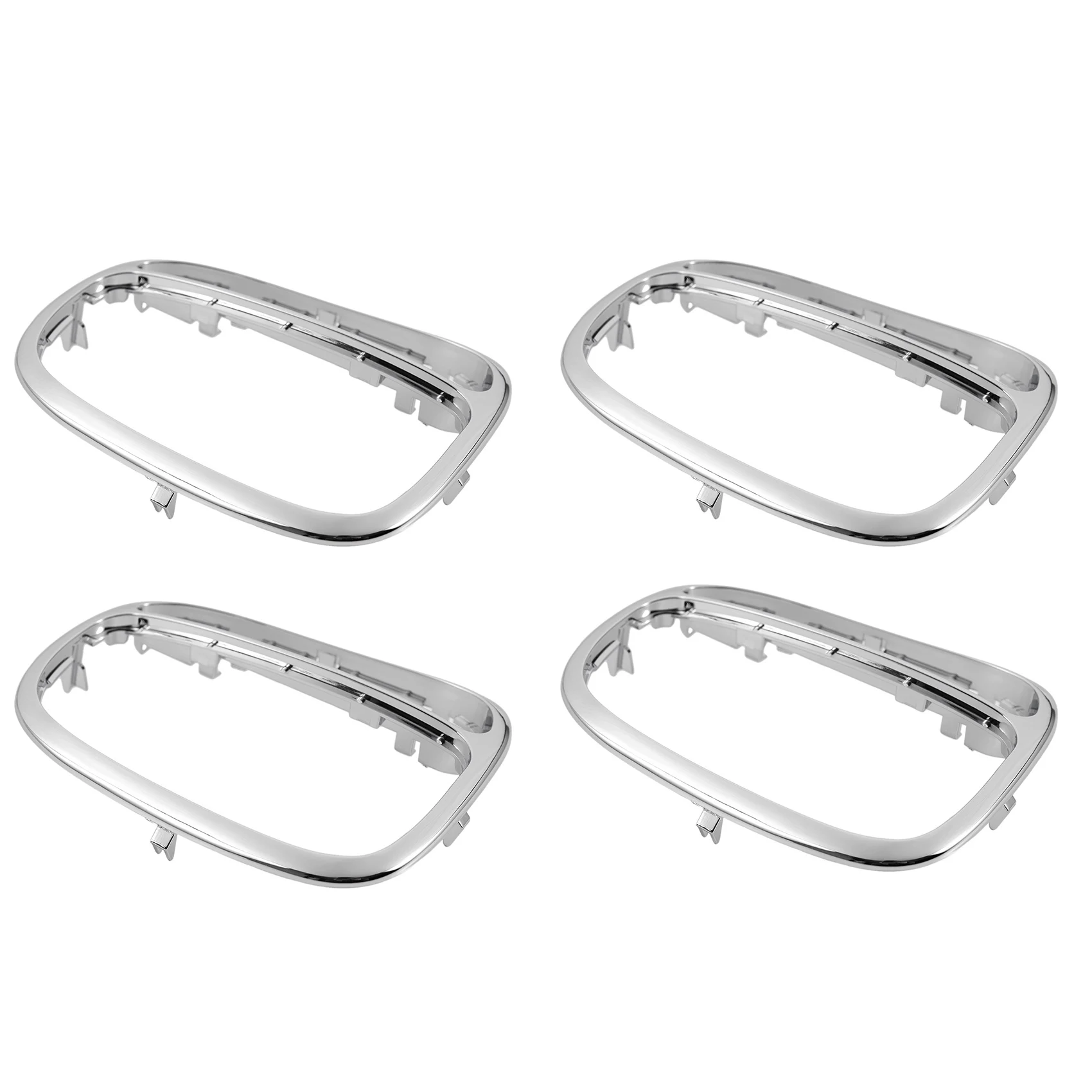 

4X Center Shifter Trim Cover Shift Gear Cover Panel Trim Frame for Mercedes for Benz C Class W203 C230 C320 D106