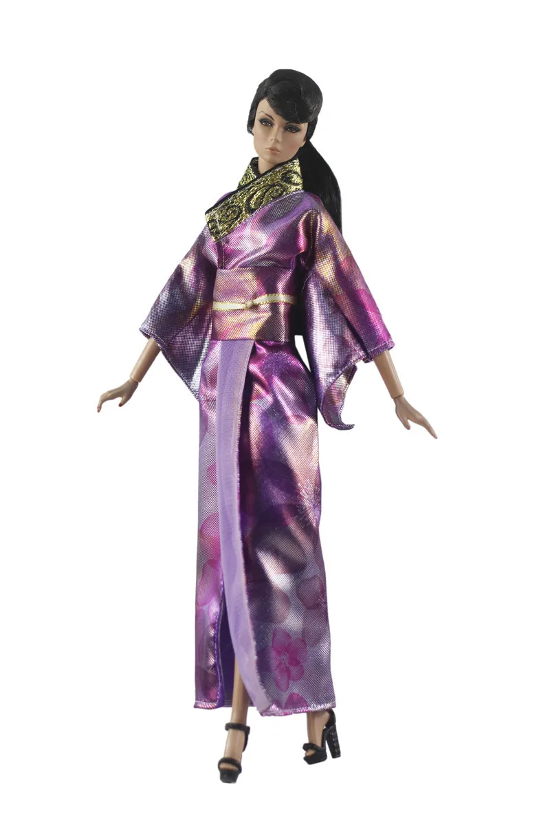 

30cm Doll Clothes 1/6 BJD Fat Body Princess High Quality Dress Casual Accessories Dress Up Doll Gift DIY Clothes #1