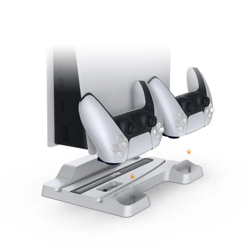 

Ps5 хост многофункциональная база вентилятора с Blu Ray Ps5 игровая консоль зарядное устройство стандартное с синей лампой