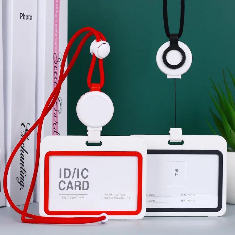 

Держатель для значков, жесткий выдвижной брелок для ключей, съемный подвесной держатель для фотографий