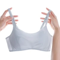 bra for women seamless yoga adjustable thin push up vest underwear soft comfortable sleep crop top bh with women