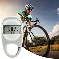 3d induction digital pedometer for walking portable pedometer simple operation accurate step calorie distance counter