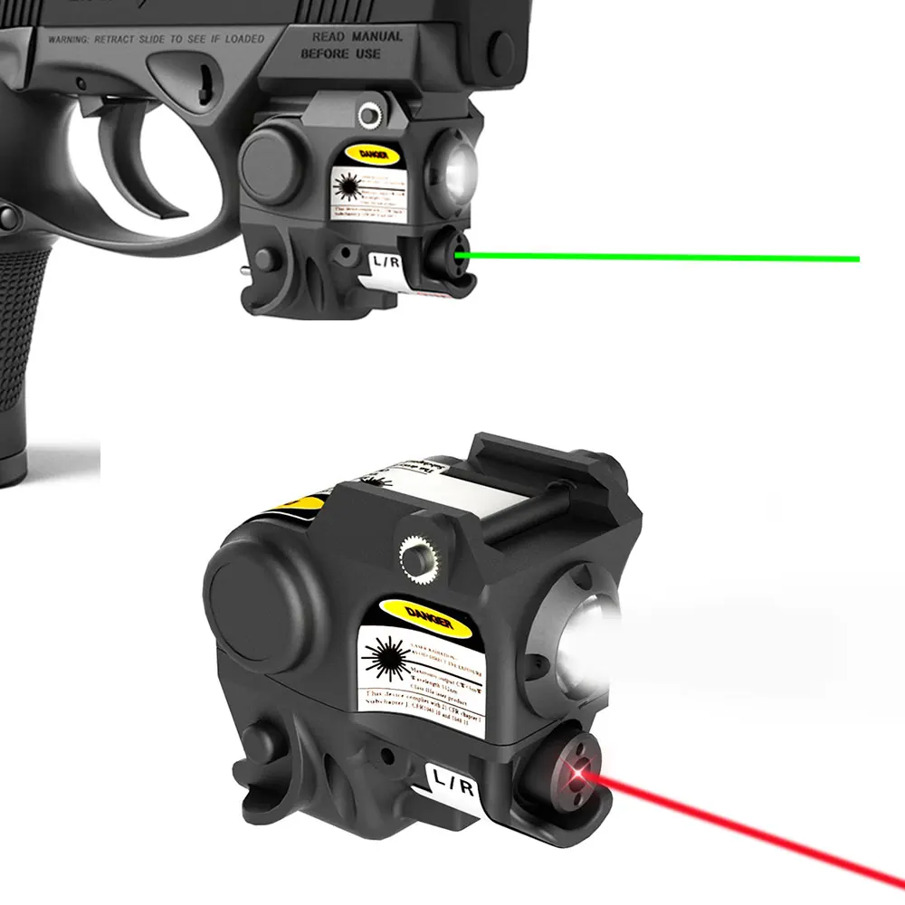

Tactical Red/Green Laser Sight for Guns Taurus G2c glock 19 accessory airsoft pistolas armas Laser Light Combo lanterna tática