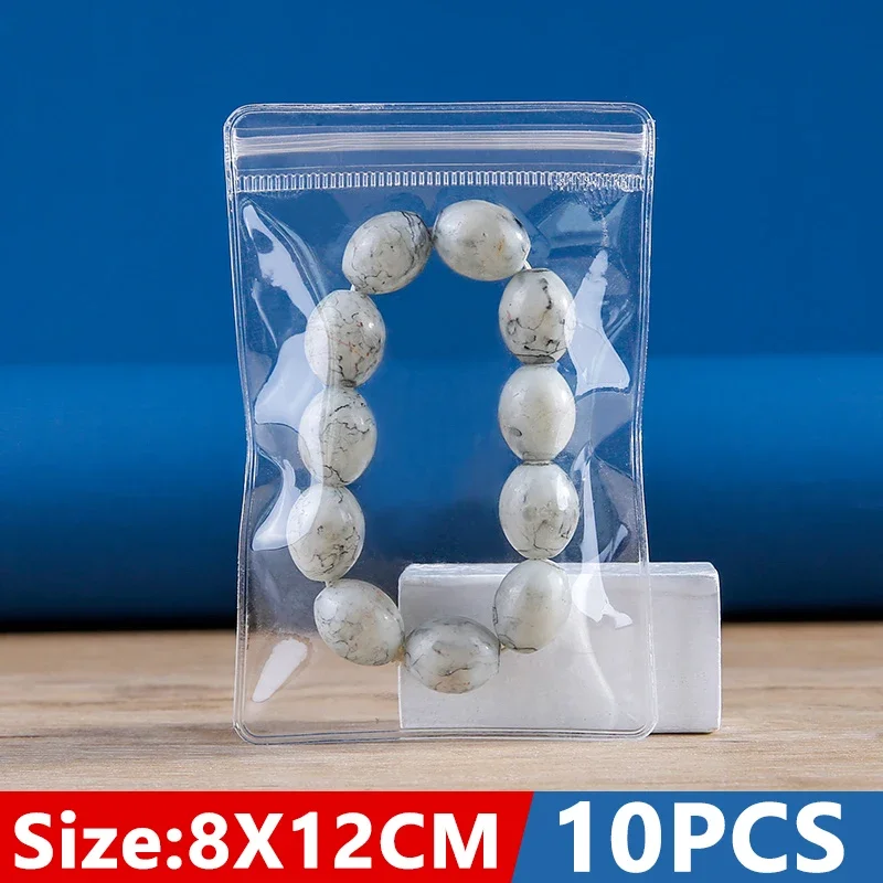 

Прозрачные пакеты для украшений из ПВХ, 10 шт