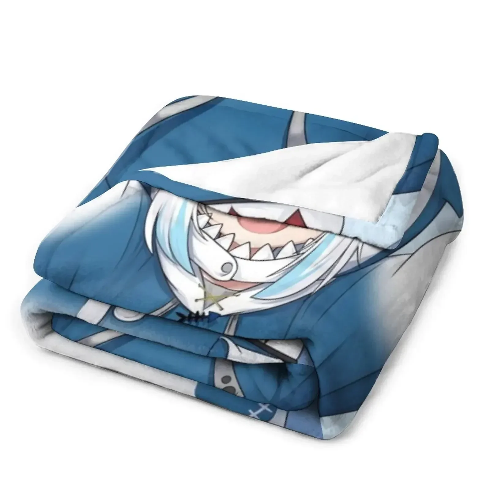 Одеяло Gawr Gura pisss рождественское украшение одеяла для волос