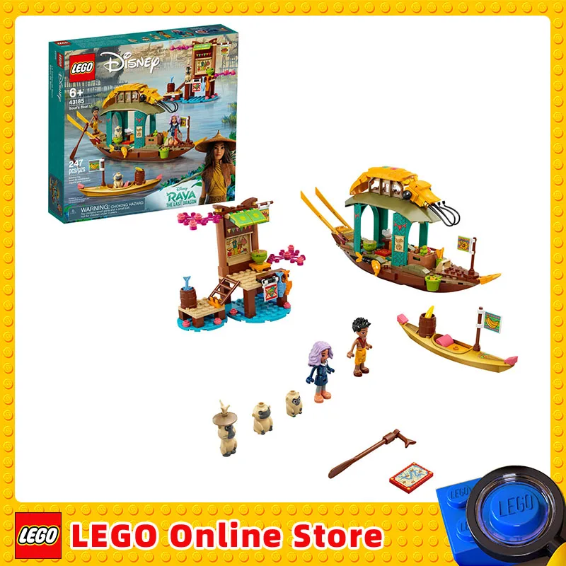 LEGO & Disney Bouns Boat Children Building Blocks Toys Gift 43185