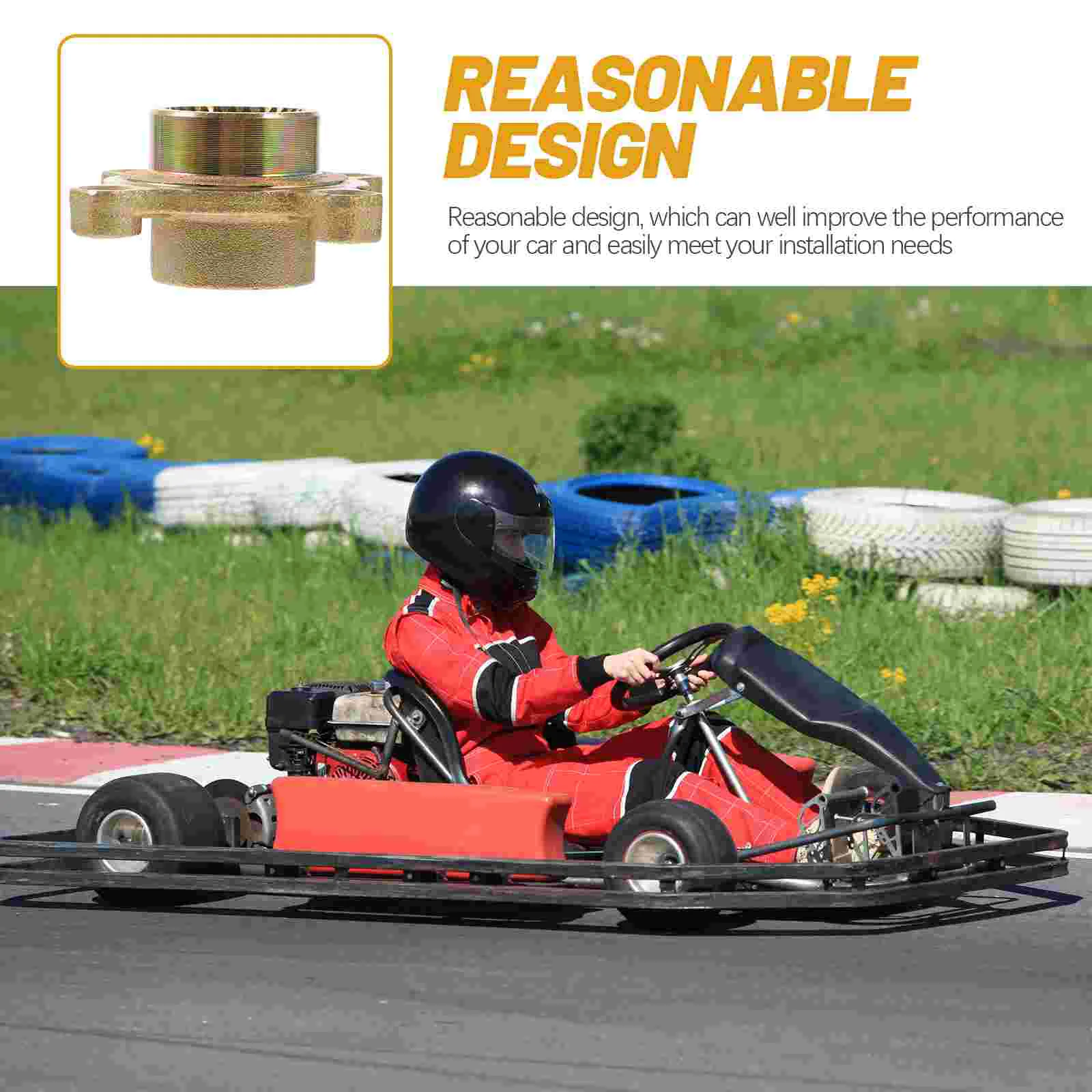 Держатель тормозного диска для картинга задняя ось звездочка ступицы