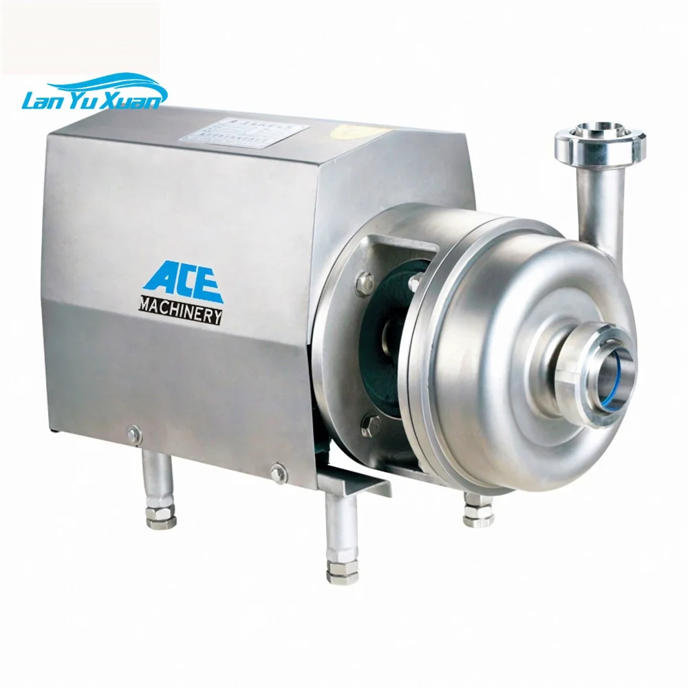 

Ace Ss316l Electric Electrical Motor Explosion-Proof Fuel Hand Sterlizer High Pressure Honey Sanitary Centrifugal Pump