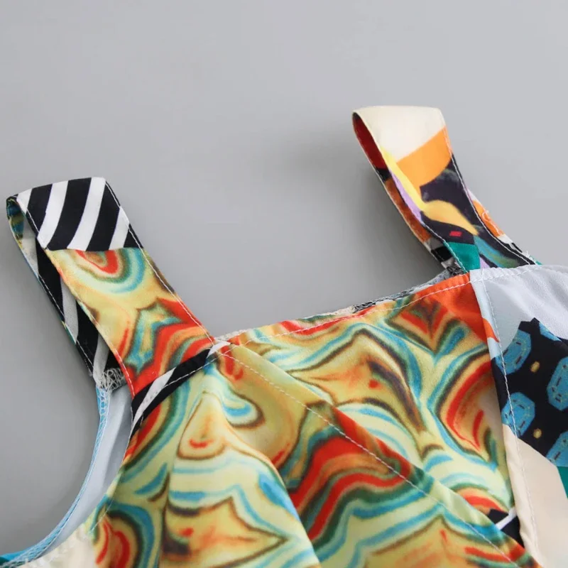 Новый летний комплект одежды для маленьких девочек детский жилет и шорты 2