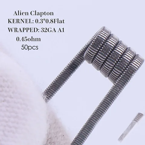 50/100 шт., проволока для нагрева Alien Clapton 3,0