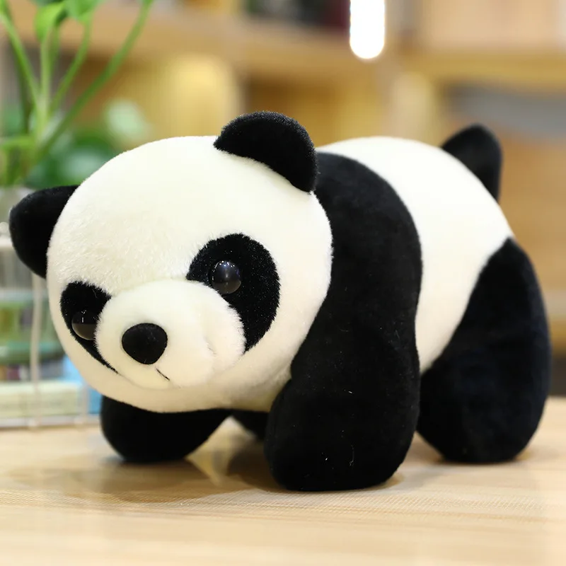 

Cute Plush Panda Toy Lifelike Stuffed Animal Doll Classic Kawaii Panda Toys Gift for Boy Girl Birthday