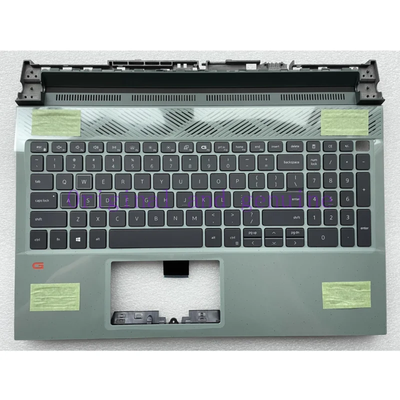 WYORESY Новый верхний чехол с упором для рук клавиатура RGB-подсветкой в США Dell G15 5510 5511