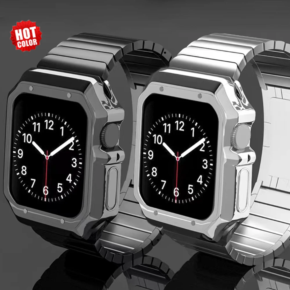 

Металлический ремешок для iWatch 6 5 4 3 SE 40 44 38 мм 42 мм