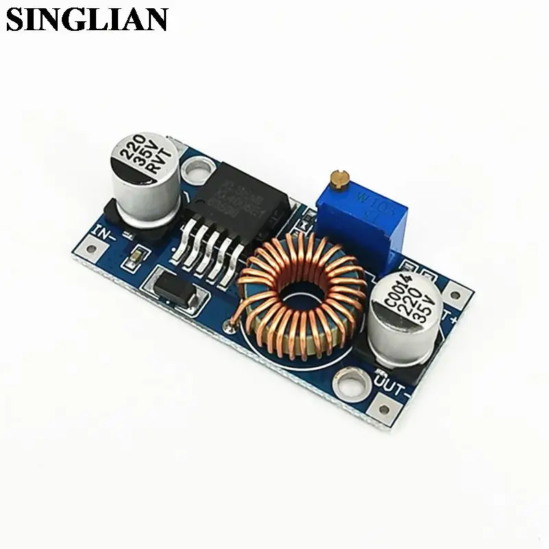 5A DC-DC Регулируемый понижающий модуль питания высокой мощности XL4005