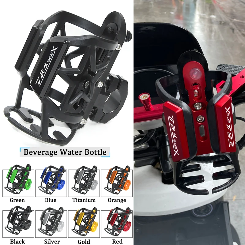 

For Benelli TRK 502X adv TRK502 X 2019 2020 2021 Accessories Motorcycle CNC Aluminum Beverage Water Bottle Drink Cup Holder